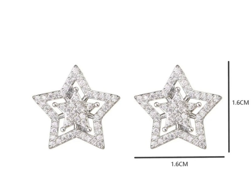 Shinning Star Earrings
