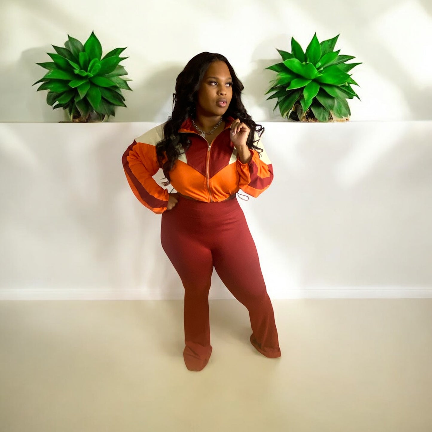 Anytime Crop 2pc Set
