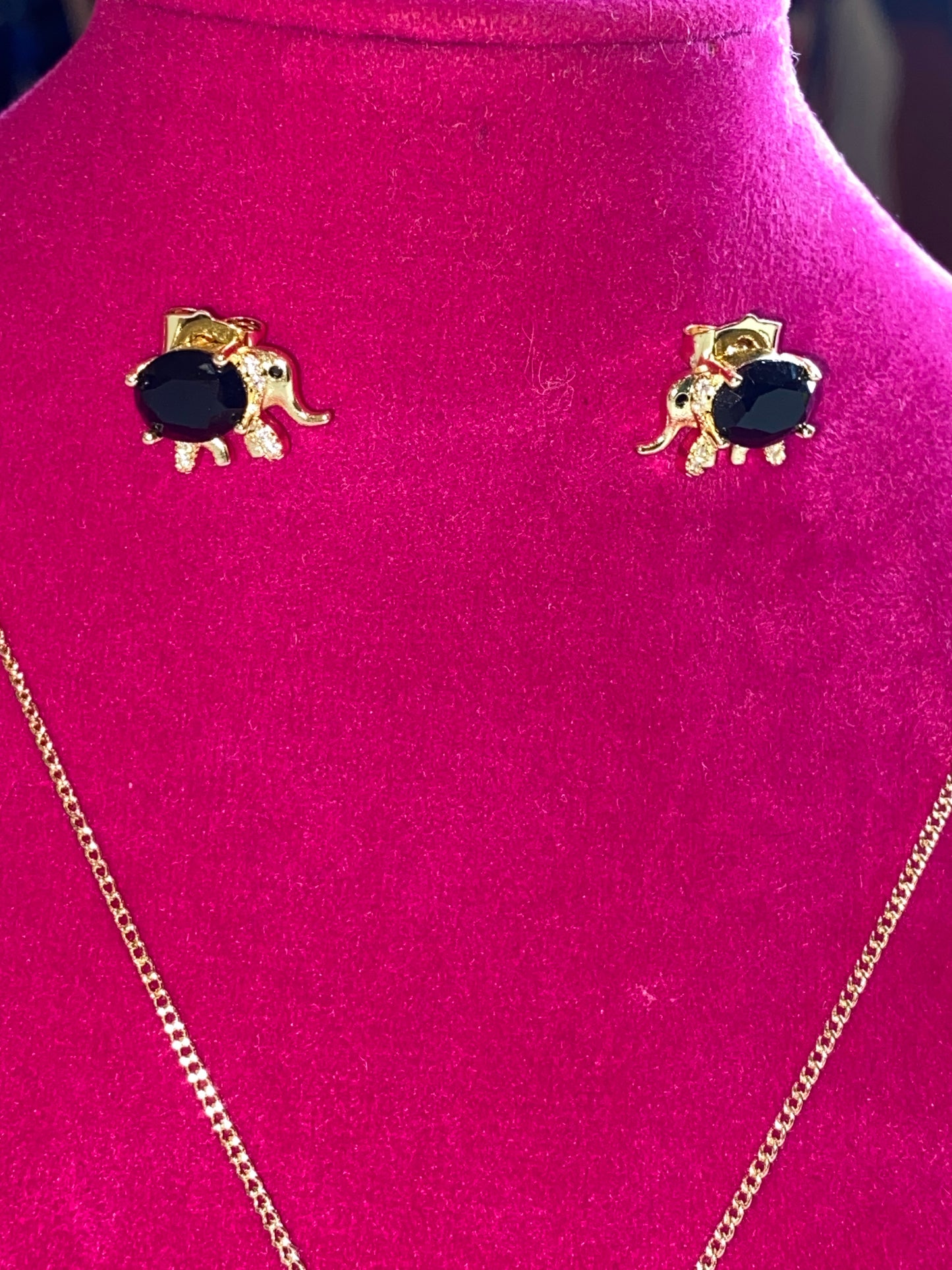 Elephant Necklace Set