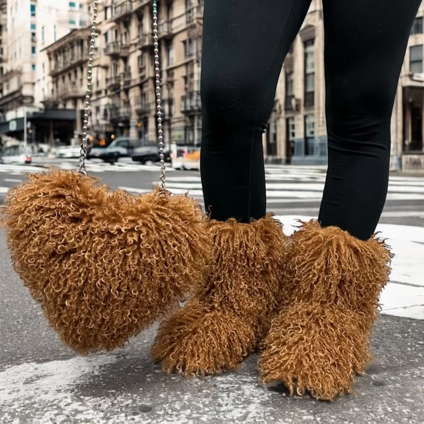 Show Stopper Faux Fur Boot Set