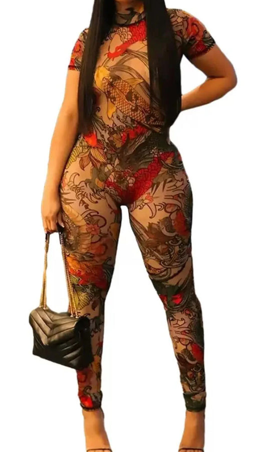 Tattoo Me Jumpsuit
