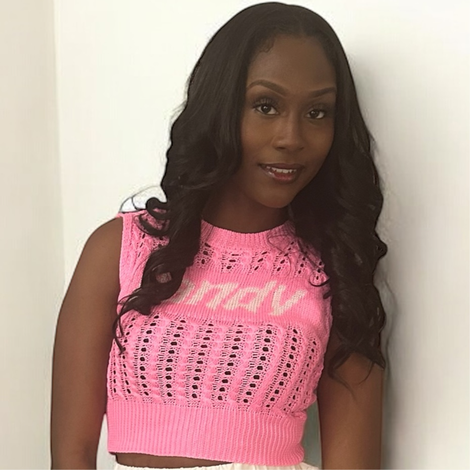 Cotton Candy Knit Crop Top