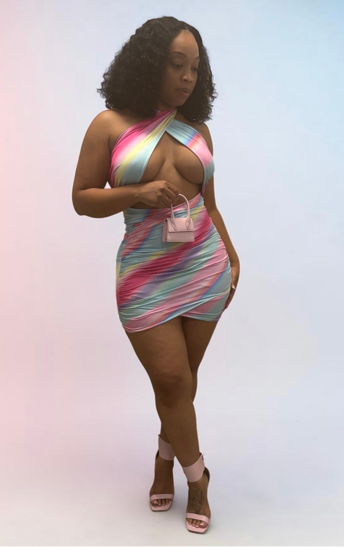 Color Burst Dress