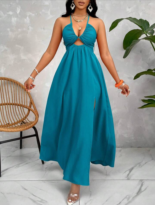 Teal Sun Dress