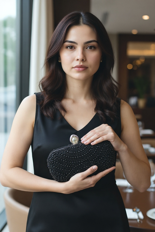 Girls Love Pearls Clutch