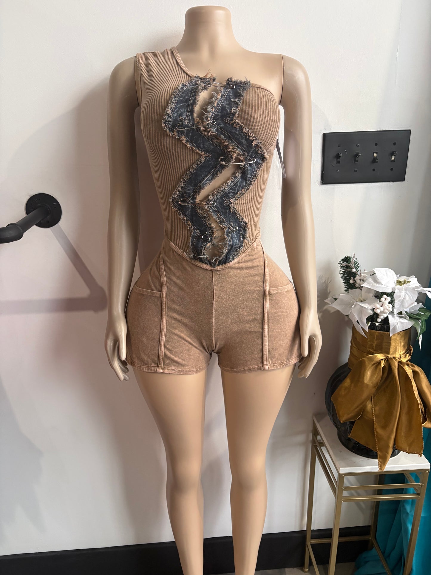 Pin It Together Romper