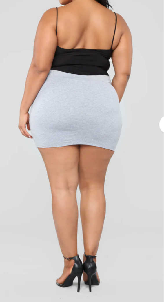 Stretch Me Out Mini Skirt