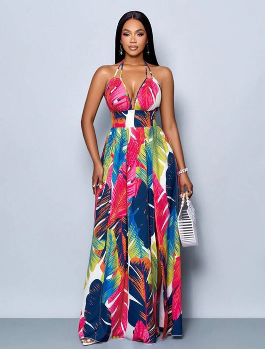 Feathered Friend Sun Dress